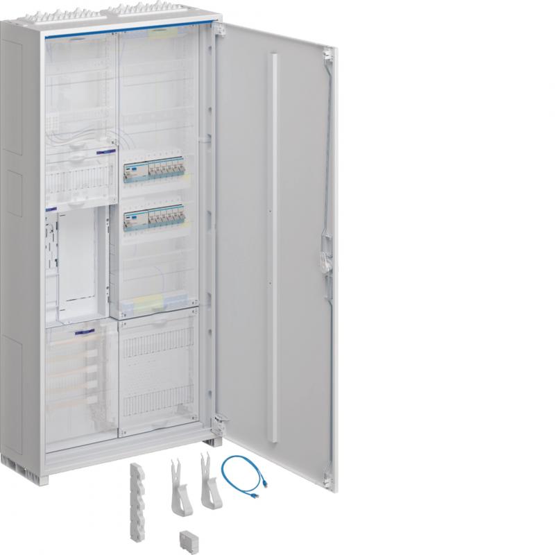 Hager Komplettschrank, univers Z, 1 ZP, BKE-I, APZ, VT5, H=1100mm, 2-feldig, ESA