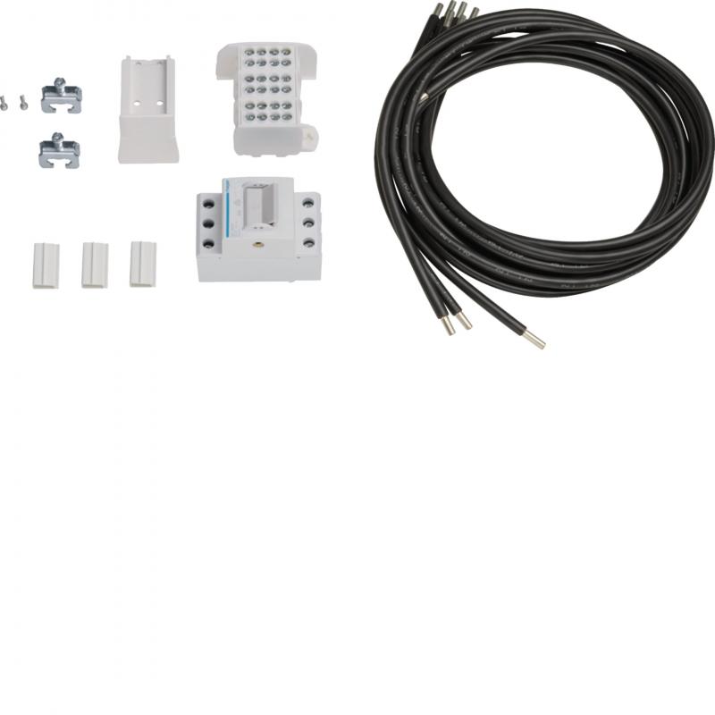 Hager Bestückungspaket,univers Z,16 mm², PV-Über./Kaskade,ZTP 750mm bis 44A Daue