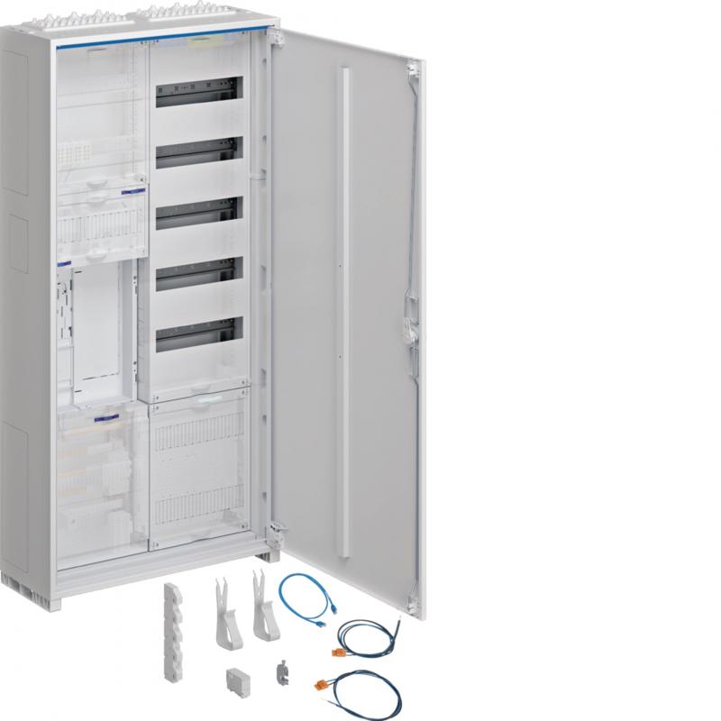 Hager Komplettschrank, univers Z, 1 ZP BKE-I, APZ, VT5, H=1100 mm, 2-feldig