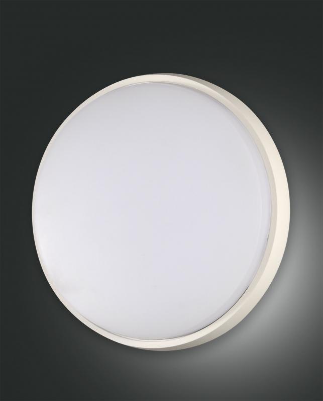 Fabas Luce 3315-65-102 Olly LED Außen-Deckenleuchte Ø300mm 30W IP54 Weiß
