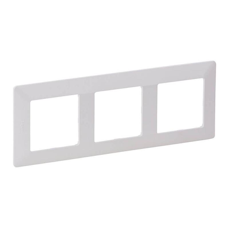 Legrand 754003 Valena Life 3-fach Rahmen Ultraweiß Abdeckrahmen