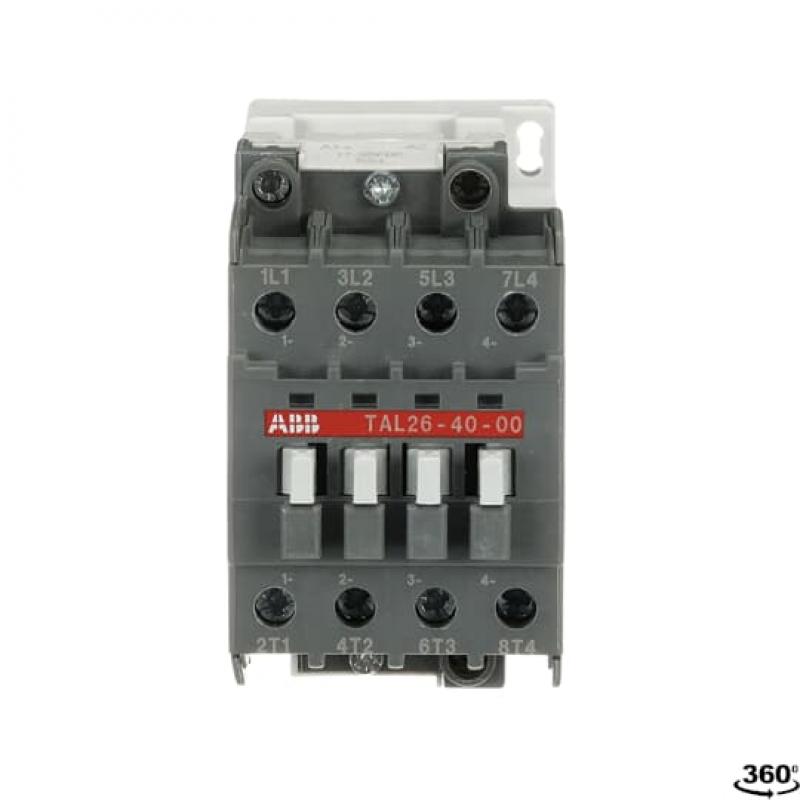 ABB TAL26-40-00 17-32V DC Schütz, 4-polig, 17-32 V DC, mit Bahnzulassung