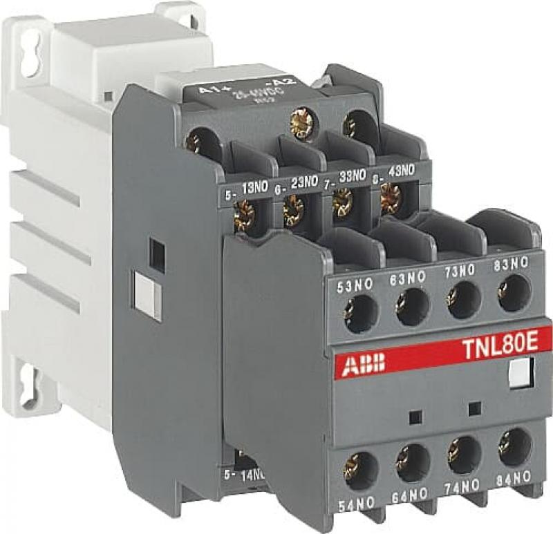 ABB TNL80E 17-32V DC Hilfsschütz, 17-32 V DC, 8S, mit Bahnzulassung