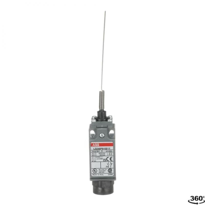 ABB LS35P91B11 Positionsschalter Kunststoff-Gehäuse grau IP65