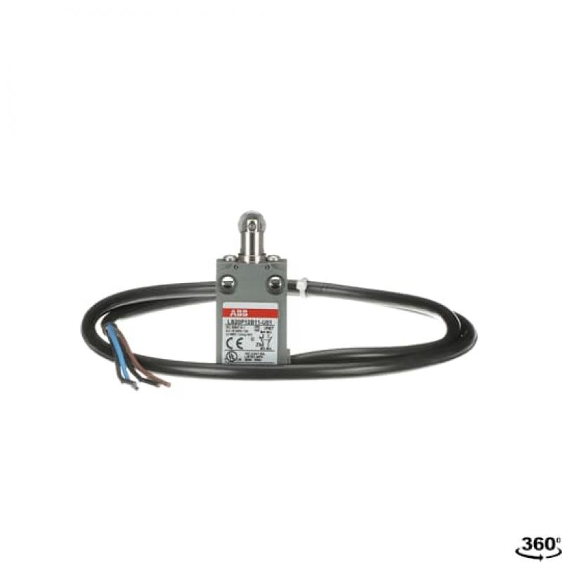 ABB LS20P12B11-U01 Positionsschalter Kunststoff-Gehäuse grau IP67 Rollendruckbolzen verzinkt