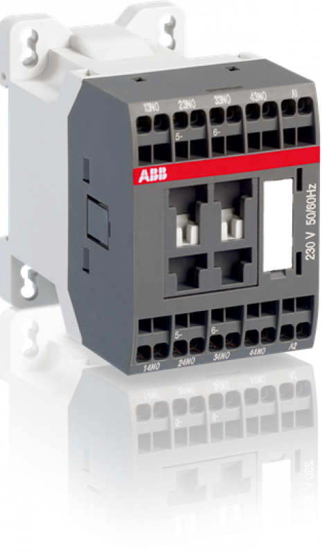ABB NS31ES-20 Hilfsschütz, 24V 50/60Hz, 3S+1Ö, Federzuganschluss