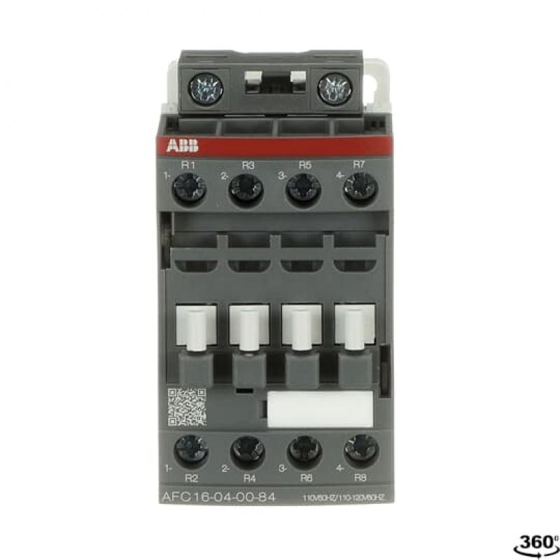ABB AFC16-04-00-84 Schütz, 4-polig, 110 V 50 Hz / 110-120 V 60 Hz