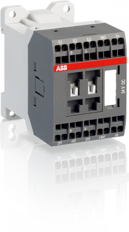 ABB ASL09-30-10S-81 Schütz, 4 kW, 24 V DC, Federzuganschluss