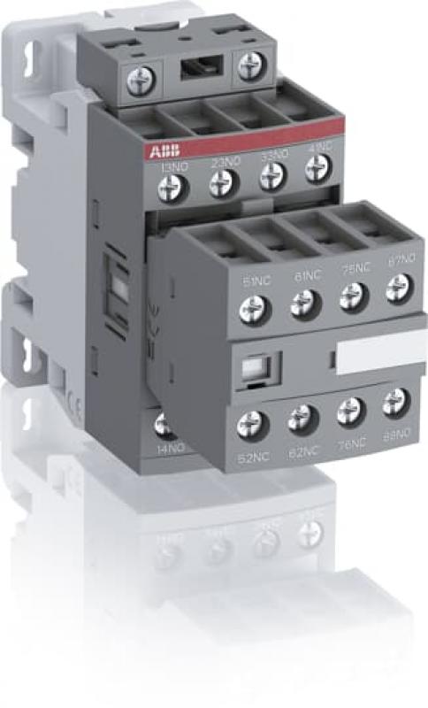 ABB NF33/11-12 Hilfsschütz, 48-130 V 50/60 Hz / DC, 3S+3Ö + früh1S + spät1Ö
