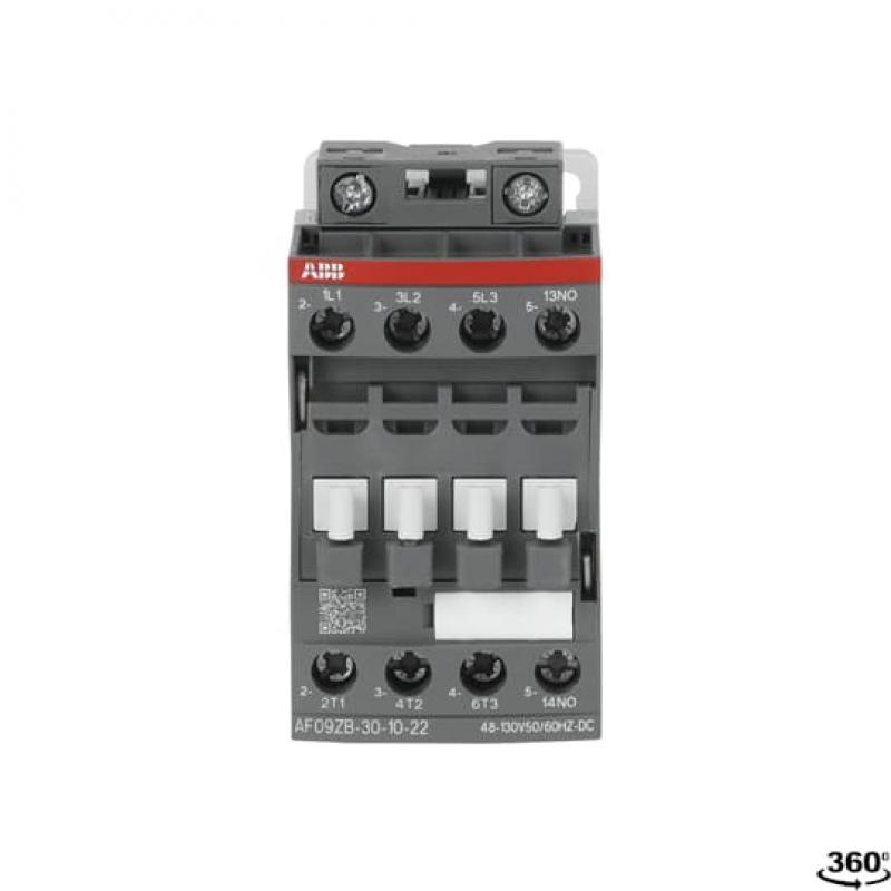ABB AF09ZB-30-10-22 Schütz, 4 kW, 48-130 V 50/60 Hz / DC, mit Bahnzulassung