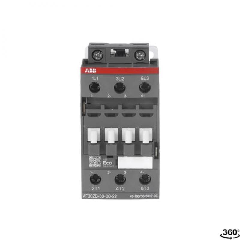 ABB AF30ZB-30-00-22 Schütz, 15 kW, 48-130 V 50/60 Hz / DC, mit Bahnzulassung, Low Power Consumption