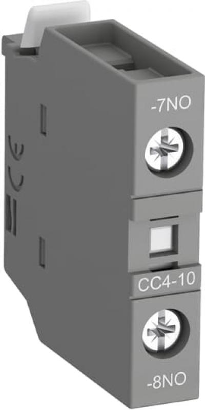 ABB CC4-10 Hilfskontaktblock, 1-polig, mit voreilendem S, frontseitige Montage