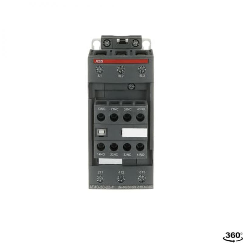 ABB AF40-30-22-11 Schütz, 18,5 kW, 24-60 V 50/60 Hz / 20-60 V DC
