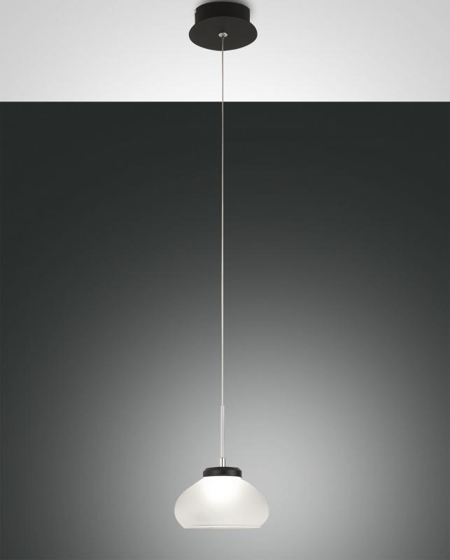 FABAS LUCE FAB-3547-40-102-01 Arabella LED Pendelleuchte Ø14cm 8W Warmweiß Weiß Smartluce