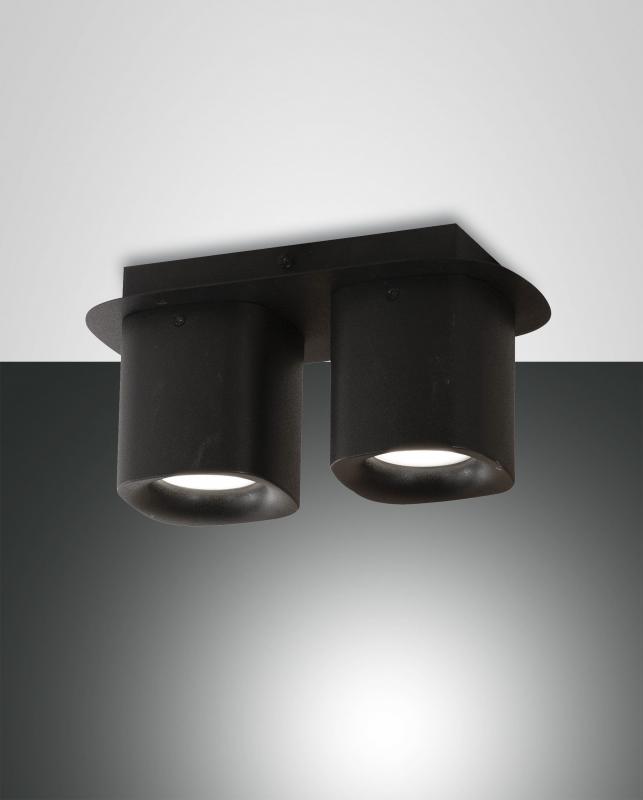 FABAS LUCE 3555-82-101 Spot Smooth GU10 120x130mm Schwarz