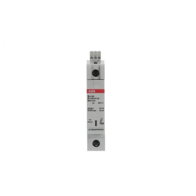 ABB OVR T2 40-440 P TS QS SPD Typ 2 für 400/690 V 1P, Imax 40kA, In 20kA, Up 1, 8 kV, TS Telesignal