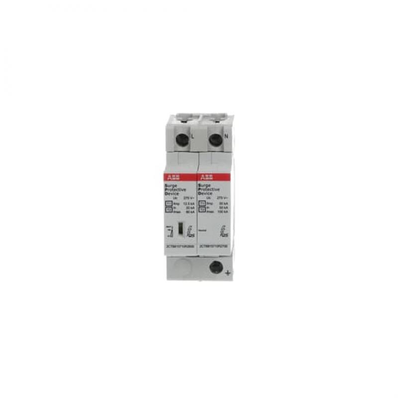 ABB OVR T1-T2 1N 12.5-275s P QS Kombi-Ableiter T1-T2 12.5kA/Pol, TT/TN 1+N, Uc 275 V, Up 1, 3 kV