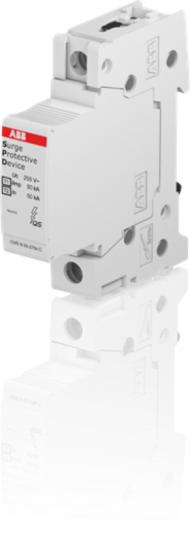 ABB OVR T1-T2 N 50-275s P QS Kombi-Ableiter T1-T2 Summenfunkenstrecke, 1-polig, 50 kA, Uc 275 V