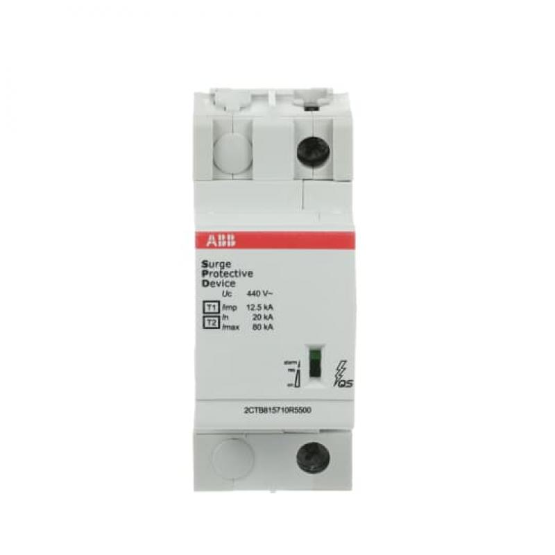 ABB OVR T1-T2 12.5-440s P QS Kombi-Ableiter T1-T2 12.5kA/Pol, 1-polig Uc 440V, Up 1, 6 kV