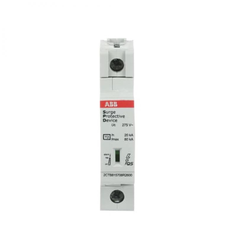 ABB OVR T2 80-275s P QS SPD T2 mit Reserve-Varistor 230/400 V 1-polig Imax 80kA, In 30kA, Up 1, 8kV