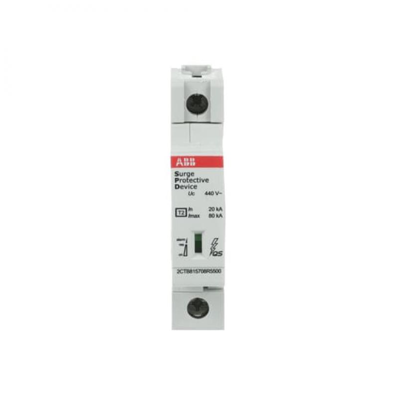 ABB OVR T2 80-440s P QS SPD T2 mit Reserve-Varistor 400/690 V 1-polig Imax 80kA, In 30kA, Up 2, 4kV