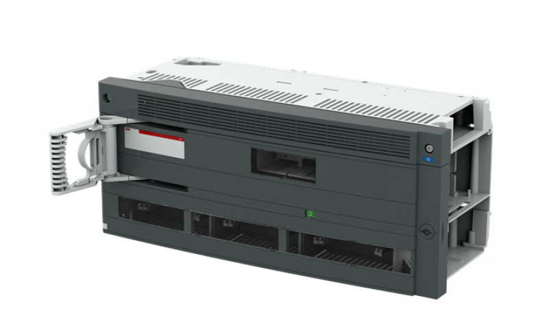 ABB XRG2-185/10-4P Sicherungslasttrennschalter 4-polig NH2 Phasenabstand 185 mm 2fach Unterbrechung für Al/Cu Anschluss geeignet