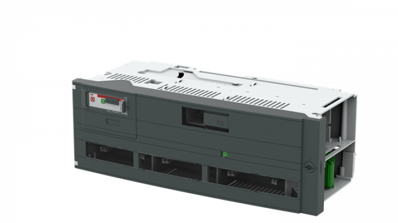ABB XRG3-50/5-3P-MOT-EFM Sicherungslasttrennschalter 3-polig mit Motor und Si-Überwachung NH3 Phasenabstand 50 mm 2 fach Unterbr. für Al/Cu Anschluss geeignet