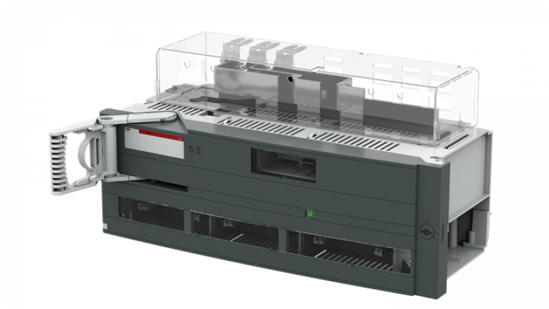 ABB XRG3-50/5-3P-SS Sammelschienenkuppelschalter 3-polig seriell NH3 Phasenabstand 50 mm 2 fach Unterbr. für Al/Cu Anschluss geeignet