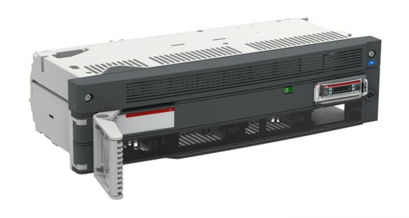 ABB XRG1-185/10-4P-ITS2.D Sicherungslasttrennschalter 4-polig mit ITS2.D Display-Modul NH1 Phasenabstand 185 mm 2 fach Unterbr. für Al/Cu Anschluss geeignet