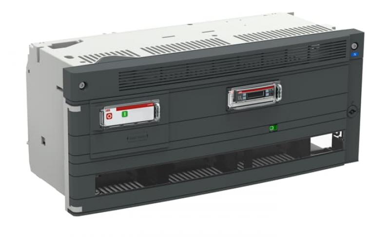 ABB XRG3-185/10-4P-ITS2.D-MOT Sicherungslasttrennschalter 4-polig mit Motor und ITS2.D Display-Modul NH3 Phasenabstand 185 mm 2 fach Unterbr. für Al/Cu Anschluss geeignet