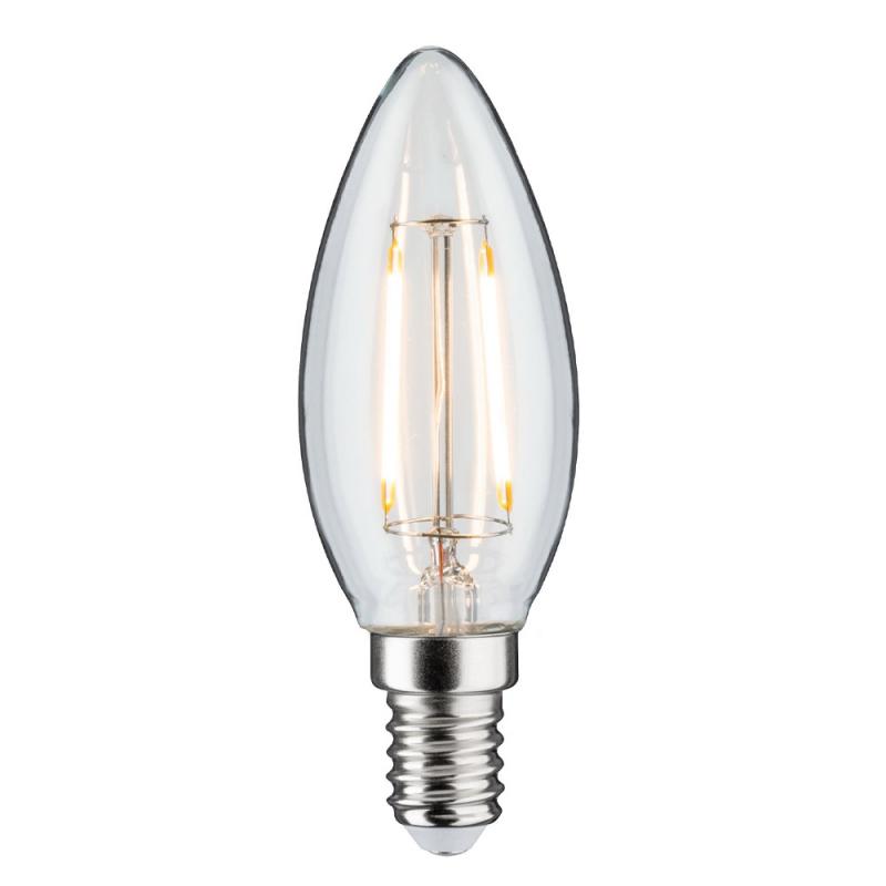 Paulmann 28683 LED Filament Kerze E14 2.6W wie 25W klar 2700K