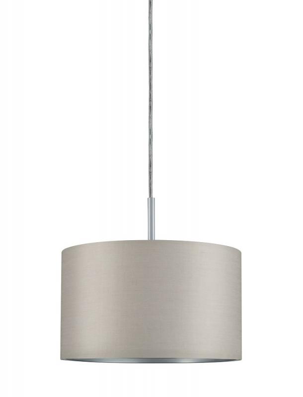 Aktion: Nur noch angezeigter Bestand verfügbar - Paulmann 60352 DecoSystems Schirm Tessa max 50W Hellgrau Stoff