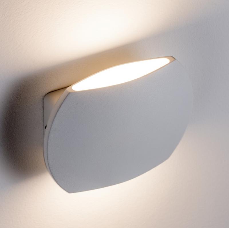 Paulmann Up & Down Bocca LED-Wandleuchte in Weiß Aluminium 70792