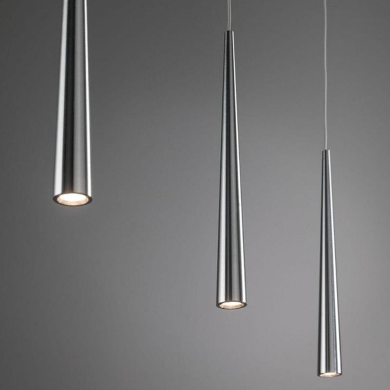 Paulmann 70930 Gutta Pendelleuchte LED 3x7W Alu