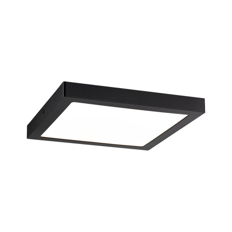 Paulmann 70985 WallCeiling Abia LED-Panel 300x300mm 22W Schwarz matt Kunststoff
