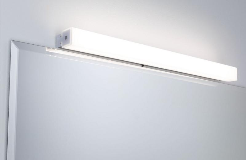Aluminium LED-Spiegelleuchte 59cm Paulmann Länge HomeSpa WhiteSwitch-Funktion Luno 78949