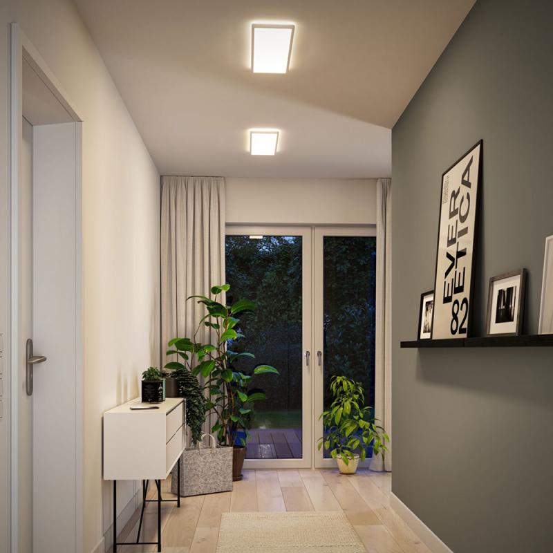 Paulmann 79926 LED Panel Atria Shine Backlight eckig 580x200mm neutralweiß Weiß