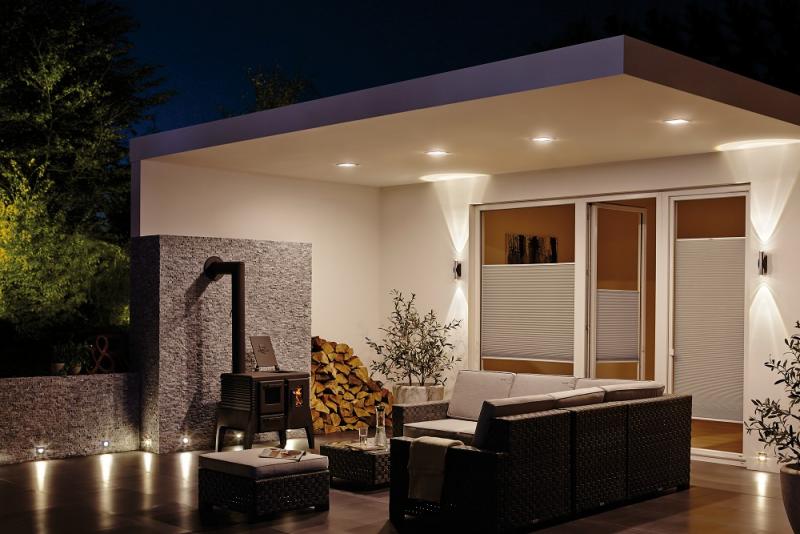 Paulmann 93740 Special Einbauleuchte Set LED IP65 1.4W 3000K 76mm Opal