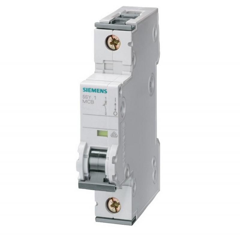 Siemens SENTRON 5SY5104-7 Leitungsschutz Schalter AC/DC 4A – 1-polig Charakteristik C 10kA für sicheren Kurzschluss- und Überlastschutz