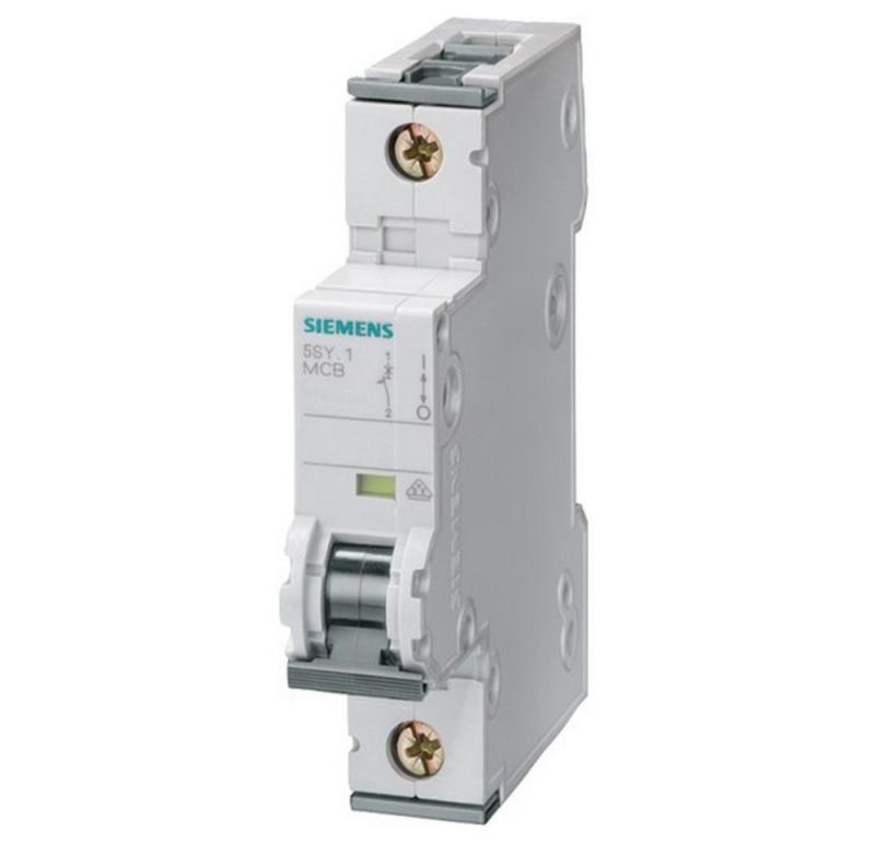 Siemens SENTRON Leitungsschutz Schalter 5SY5106-7 6A C-Charakteristik 1-polig 10kA AC/DC
