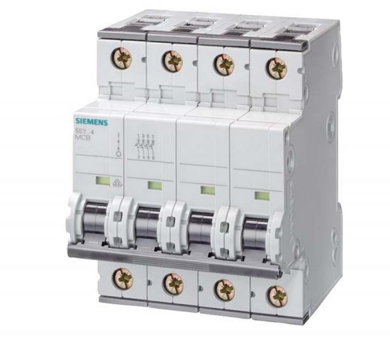 Siemens SENTRON Leitungs - Schutzschalter 5SY6420-7 20A C-Charakteristik 4-polig 6kA 400V