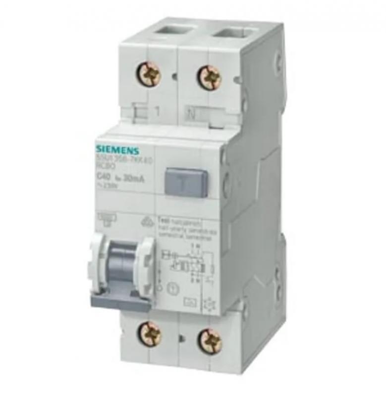Siemens SENTRON FI/LS-Schalter 5SU1353-1KK16 Typ AC 30mA C16 1P+N 4,5kA 230V