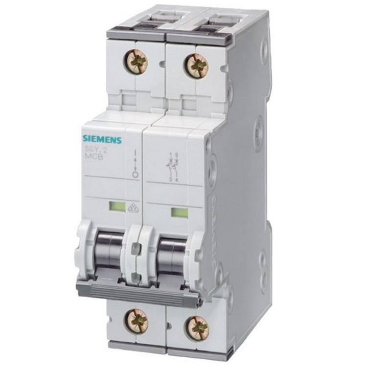 Siemens SENTRON Leitungsschutz Schalter 5SY4211-7 2-polig C5A 400V 10kA