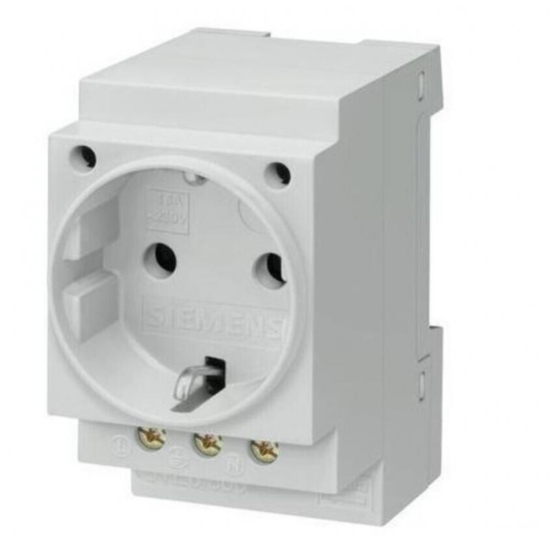 Siemens SENTRON SCHUKO-Steckdose 5TE6800 16A für Verteilereinbau DIN-Hutschiene