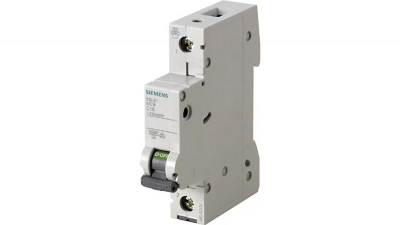 Siemens SENTRON Leitungs - Schutzschalter 5SL6106-6 6A B-Charakteristik 1-polig 6kA 400V