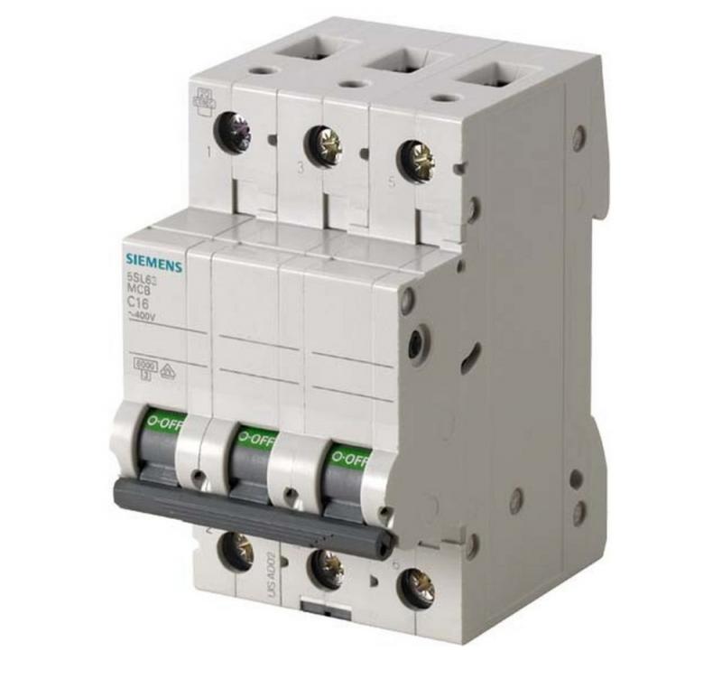 Siemens SENTRON Leitungsschutz Schalter 5SL6340-7 3-polig C40A 400V 6kA