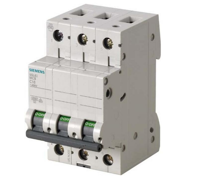 Siemens SENTRON Leitungsschutz Schalter 5SL6310-6 3-polig B10A 6kA 400V