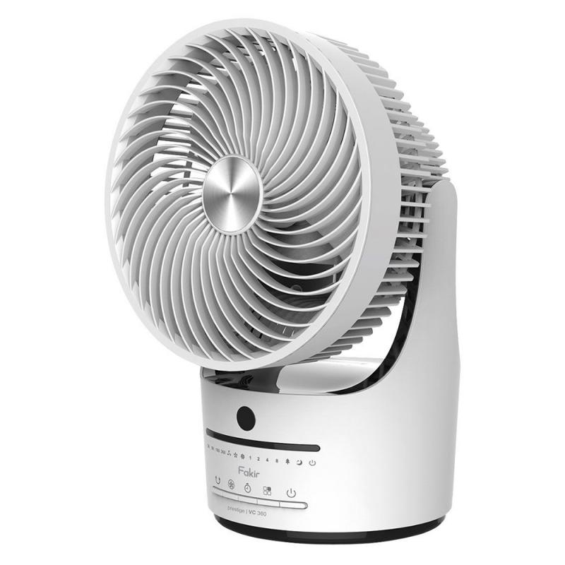 Fakir prestige TVC 360 Tischventilator weiß/schwarz