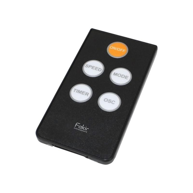 Fakir Premium Standventilator VC 46 S in Schwarz 3 Stufen, Timer, höhenverstellbar