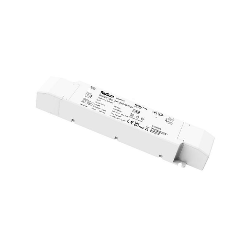 Radium OTDA4070 LED-Treiber DALI 36W 24V IP20 dimmbar Push-DIM